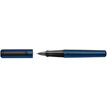 Ручка-роллер "Ink roller Hexo blue", синий, стерж. черный