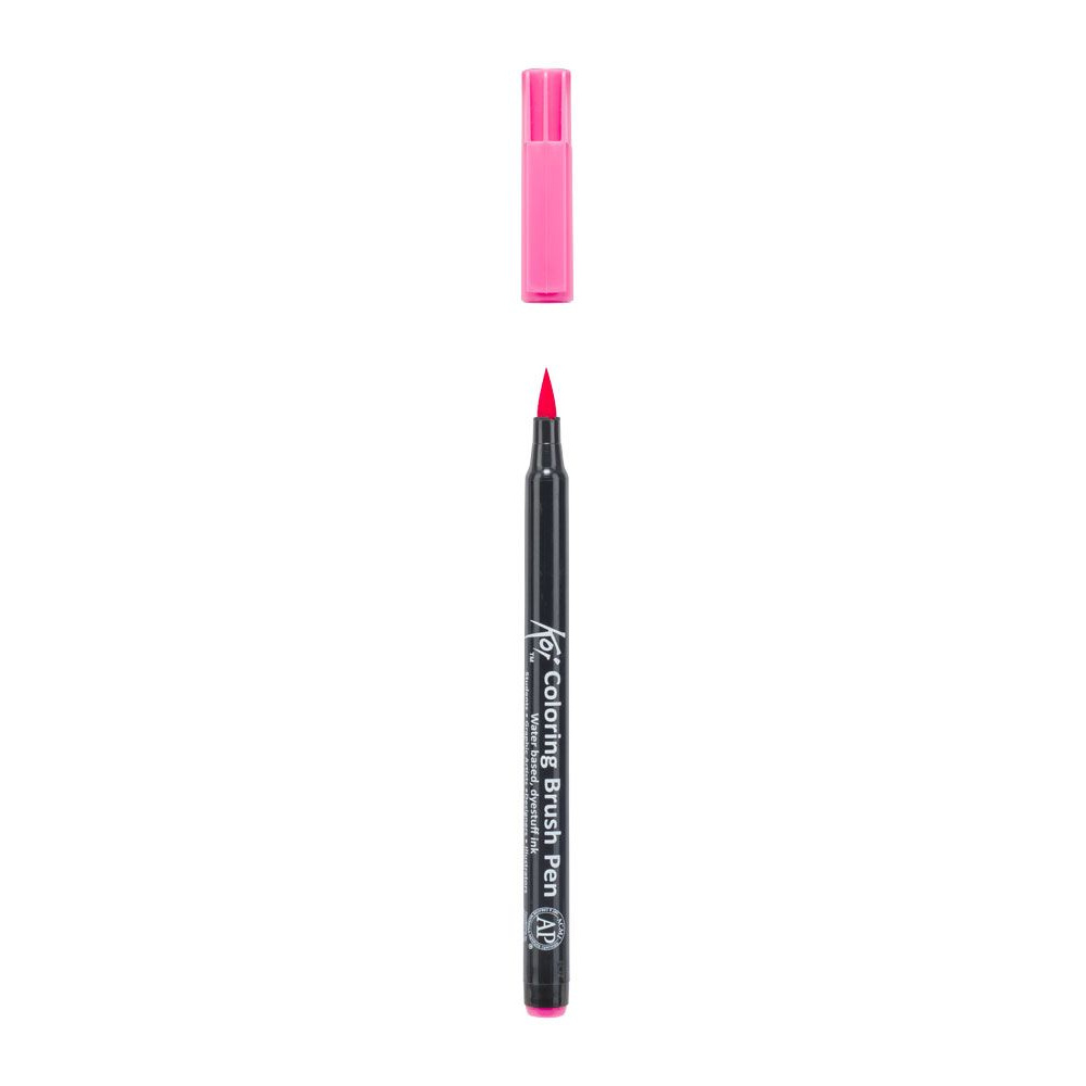 Маркер акварельный "Koi Color Brush", розовый - 3