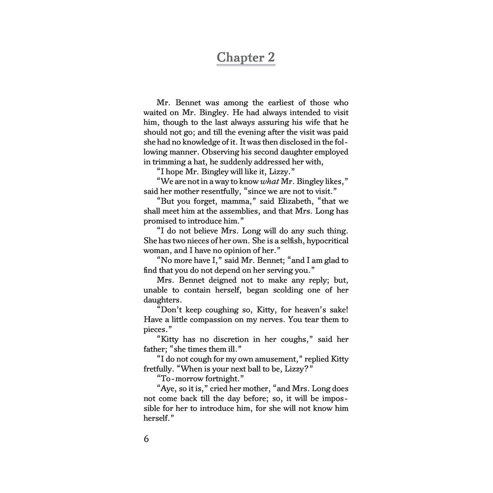 Книга на английском языке "Pride and Prejudice = Гордость и предубеждение", Остин Дж. - 5