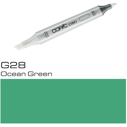 Маркер перманентный "Copic ciao", G-28 зеленый океан