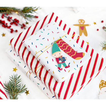 Бирка подарочная "Santa", 1 шт, ассорти - 3