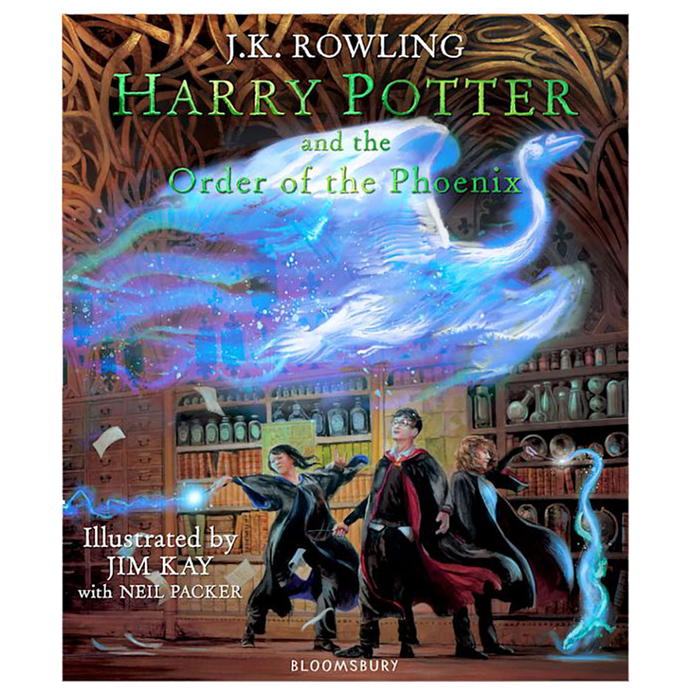 Книга на английском языке "Harry Potter and the Order of the Phoenix", J.K. Rowling, Jim Kay