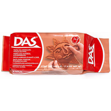 Паста для моделирования "DAS", 500 г, терракотовый