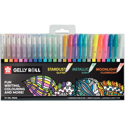 Ручка гелевая "Gelly Roll", 24 шт.