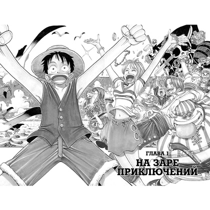 Книга "One Piece. Большой куш. Книга 1", Эйитиро Ода - 2