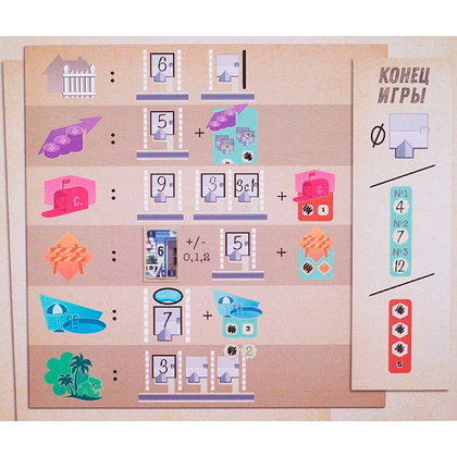 Игра настольная "Бумажные кварталы" - 6