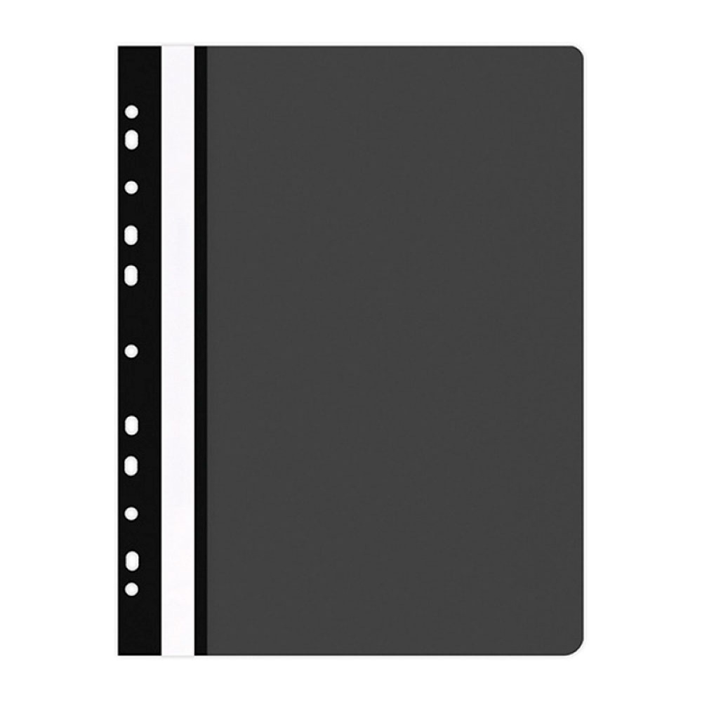 Папка-скоросшиватель с перфорацией "Office Product", А4 , черный