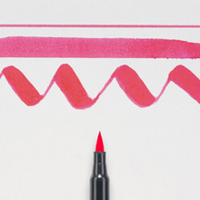 Маркер акварельный "Koi Color Brush", маджента