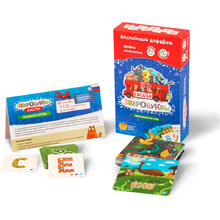 Игра настольная "Зверобуквы English"