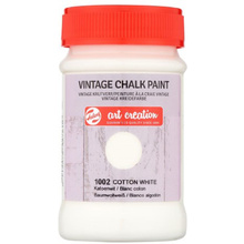 Краски декоративные "VINTAGE CHALK PAINT", 100 мл, белый