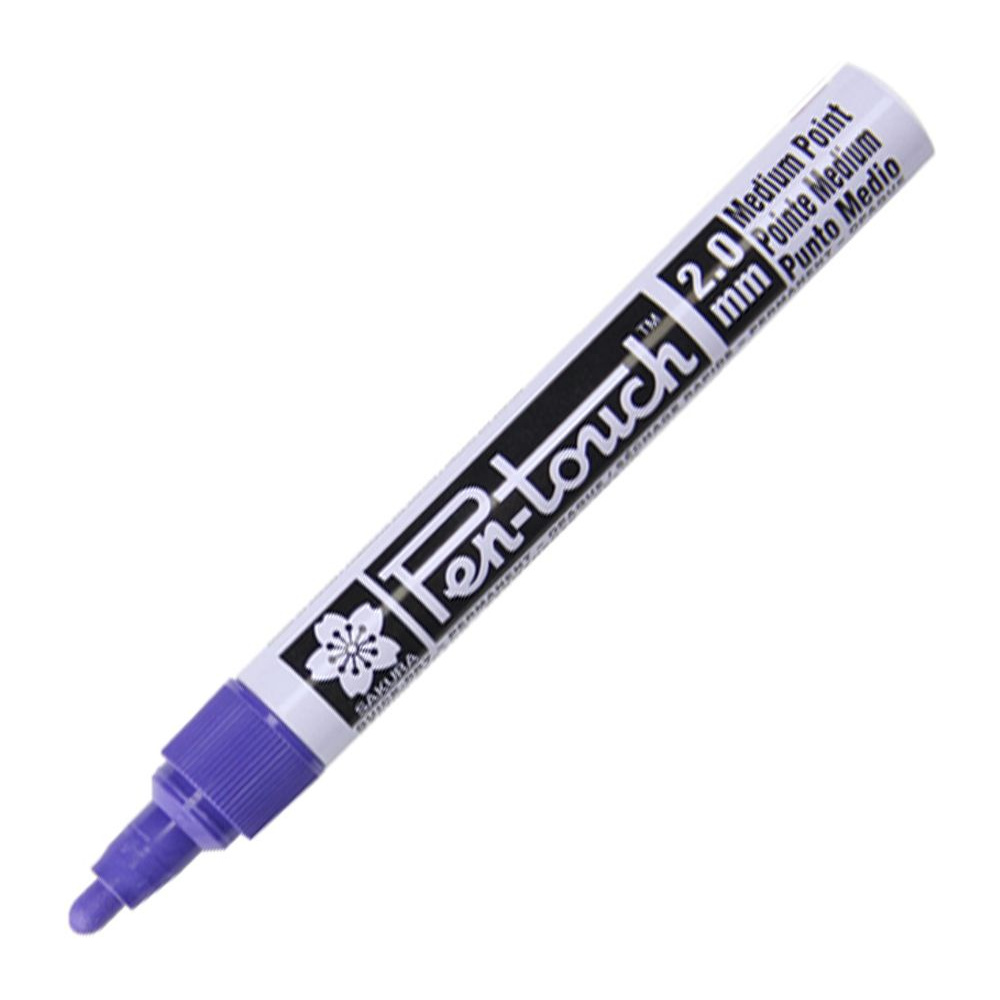 Маркер перманентный "Pen-Touch", M, фиолетовый