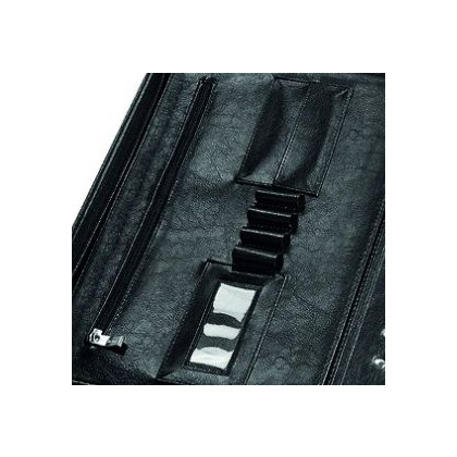 Папка-портфель "Panta Plast" на молнии, черный - 4