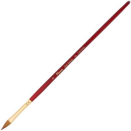 Кисть для рисования "Pinax ORO ROSSO", синтетика, "кошачий язык", №6