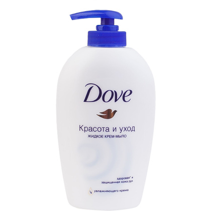 Крем-мыло жидкое Dove Красота и уход, 250 мл