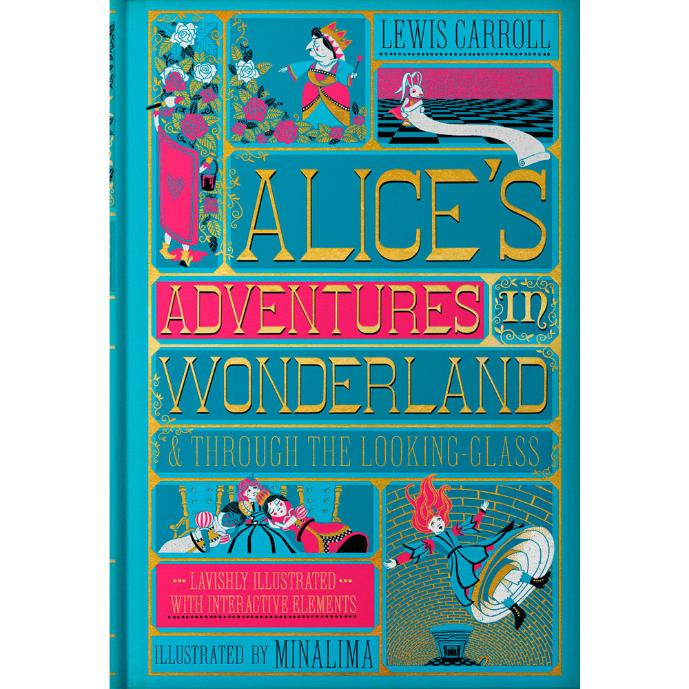 Книга на английском языке "Alice`s Adventures in Wonderland & Through – MinaLima Ed HB", Кэрролл Л.