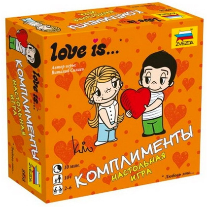 Игра настольная "Love is Комплименты"