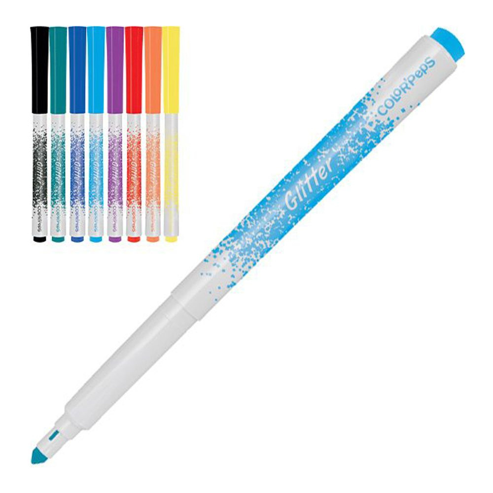 Фломастеры с глиттер-эффектом Maped "Color peps", 8 шт - 2