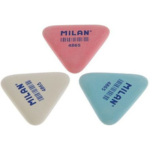 Ластик Milan "4865", 1 шт, белый