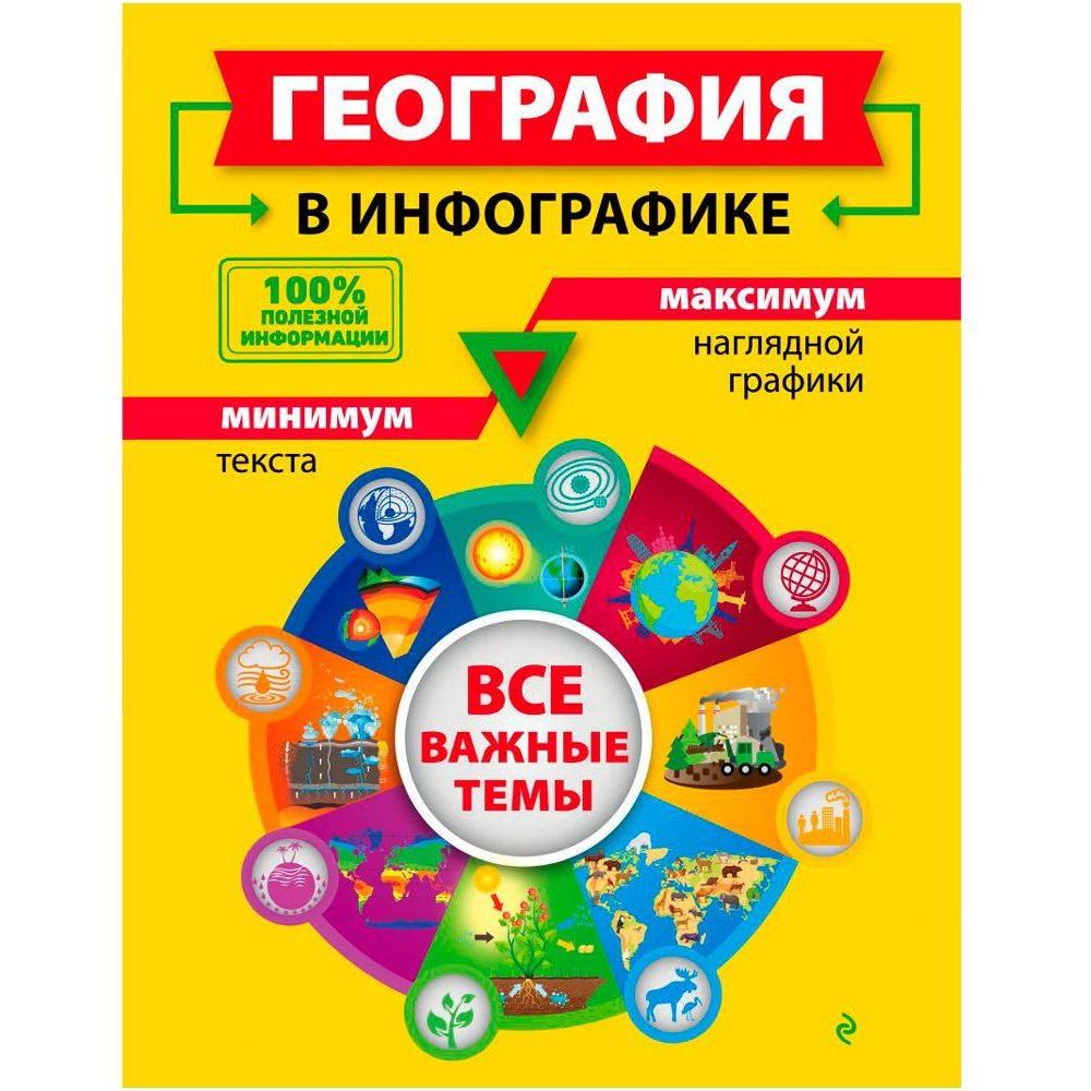 Книга "География в инфографике", Смирнова Л.