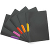 Папка с клипом "Duraswing Color", антрацит, фиолетовый клип - 3