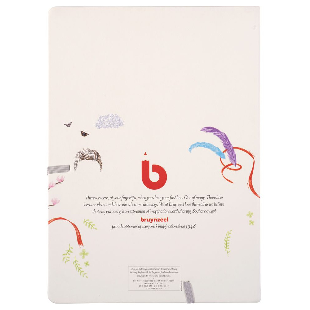 Скетчбук "Sketch&Note Book", 21x29.7 см, 140 г/м2, 80 листов - 3