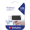 Карта памяти USB Flash "PinStripe", 128 гб, usb 2.0, черный - 2
