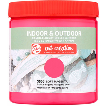 Краски декоративные "INDOOR & OUTDOOR", 250 мл, 3503 маджента мягкая