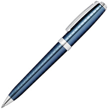 Ручка шариковая автоматическая "Sheaffer Prelude", 0.7 мм, темно-синий, серебристый, стерж. черный