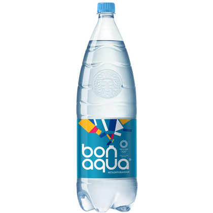 Вода питьевая "Bonaqua", негазированная, 2 л