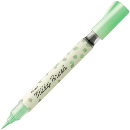 Маркер-кисть "Milky Brush", зеленый пастельный