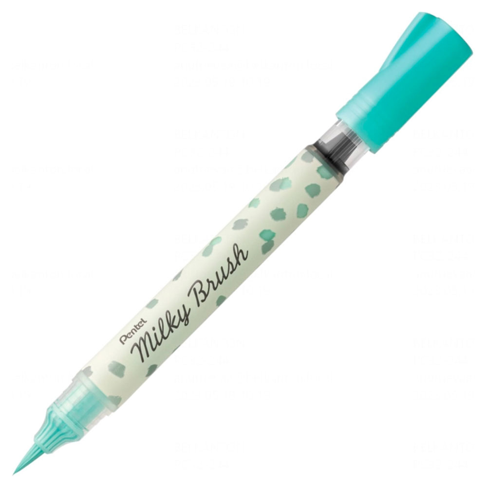 Маркер-кисть "Milky Brush", бирюзовый пастельный