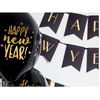 Шар воздушный "Happy New Year", 6 шт, черный - 2