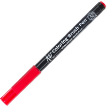 Маркер акварельный "Koi Color Brush", кармин