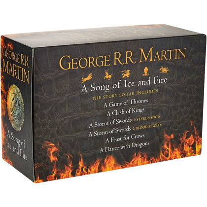 Книга на английском языке "A Song of Ice and Fire. – 6 Box Set", Мартин Д.