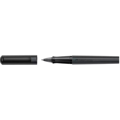 Ручка-роллер "Ink roller Hexo black", черный, стерж. черный - 2
