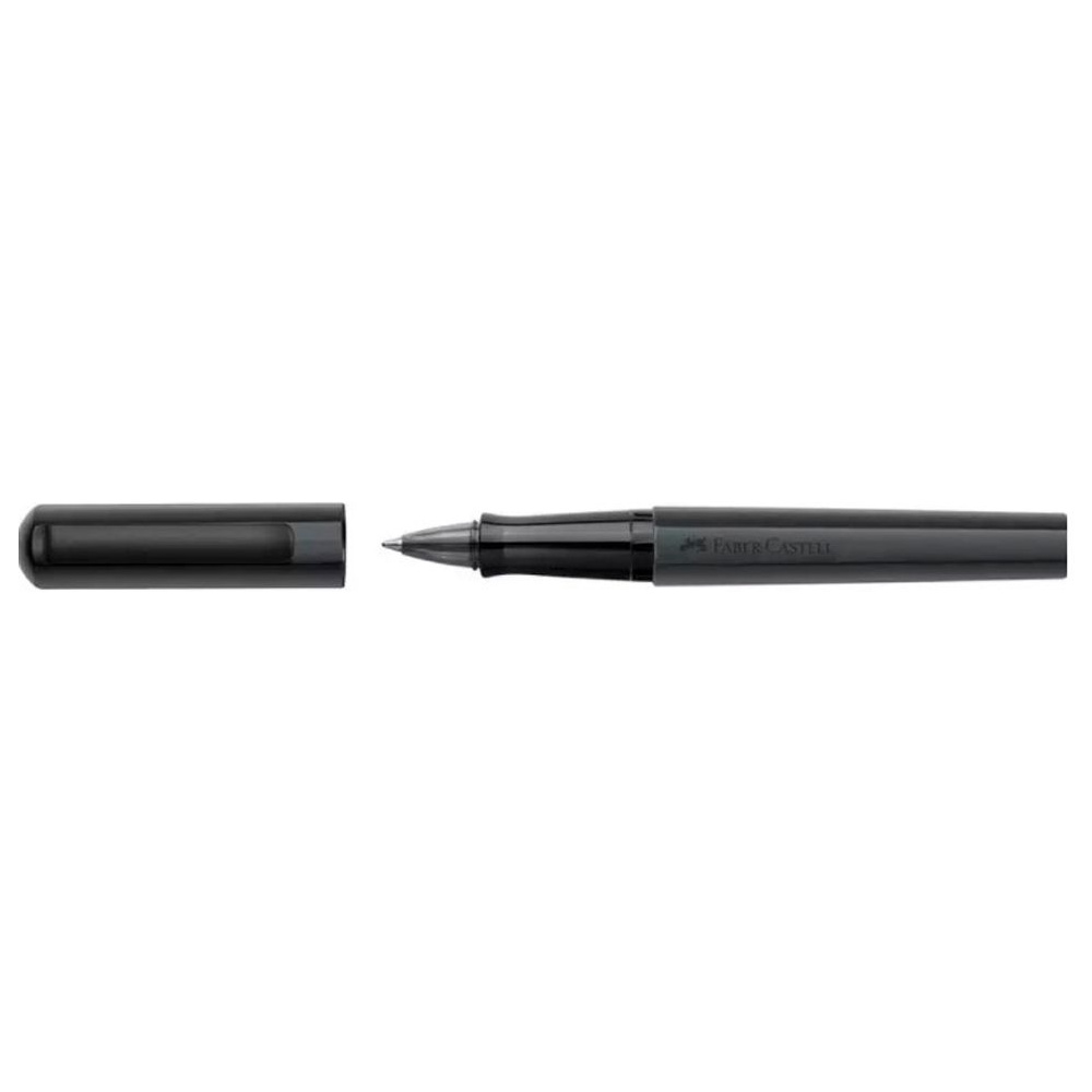 Ручка-роллер "Ink roller Hexo black", черный, стерж. черный - 2