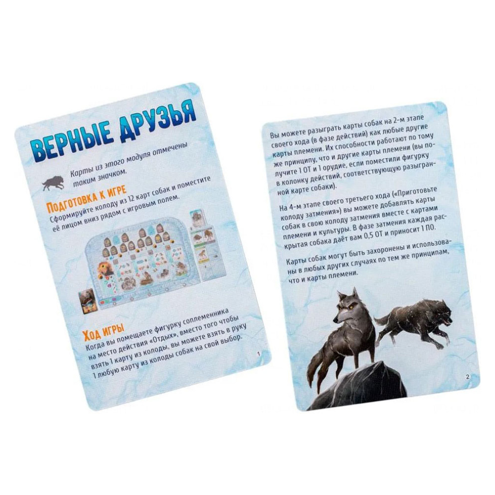 Игра настольная "Вечная Зима. Верные друзья" - 4