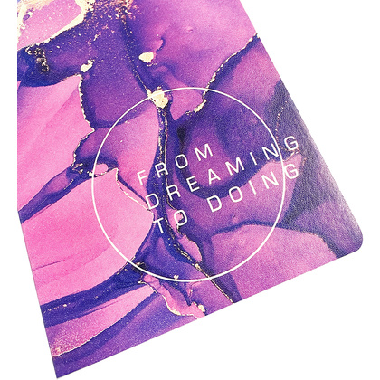 Блокнот "Dream book. № 1", A5, 80 листов, линейка, сиреневый - 3