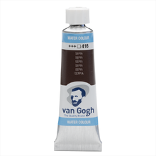 Краски акварельные "Van Gogh", 416 сепия, 10 мл, туба