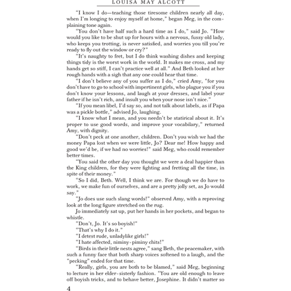 Книга на английском языке "Little Women", Louisa May Alcott - 3