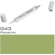 Маркер перманентный "Copic Sketch", G-43 фисташковый