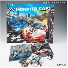 Раскраска "Monster Cars"