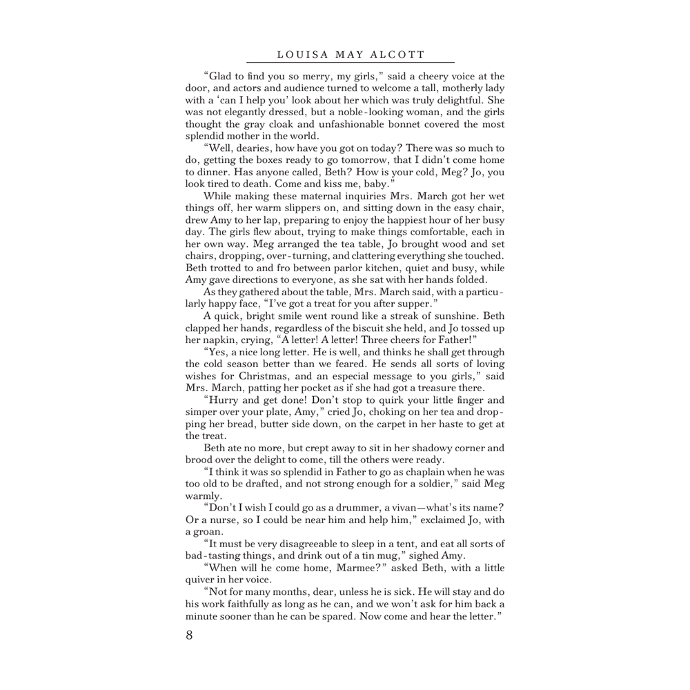 Книга на английском языке "Little Women", Louisa May Alcott - 7