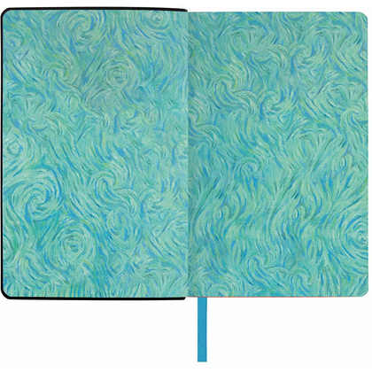 Ежедневник недатированный "Van Gogh", А5, 136 страниц, голубой - 5
