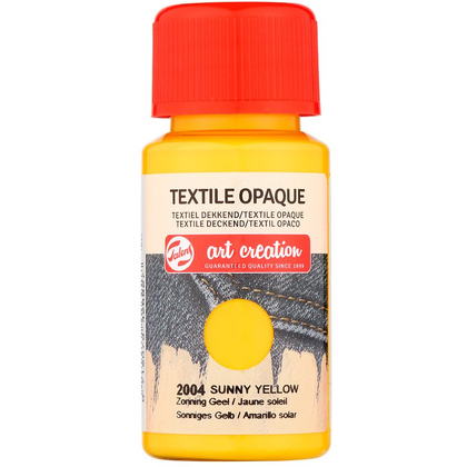 Краска декоративная "TEXTILE OPAQUE", 50 мл, 2004 желтый