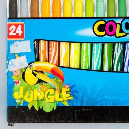 Фломастеры "Jungle", 24 шт (9049513) - 9