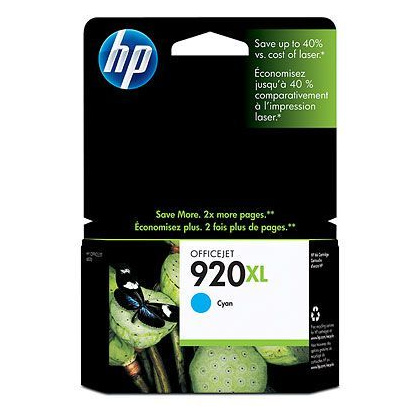 Картриджи HP "920XL Officejet", 700, голубой