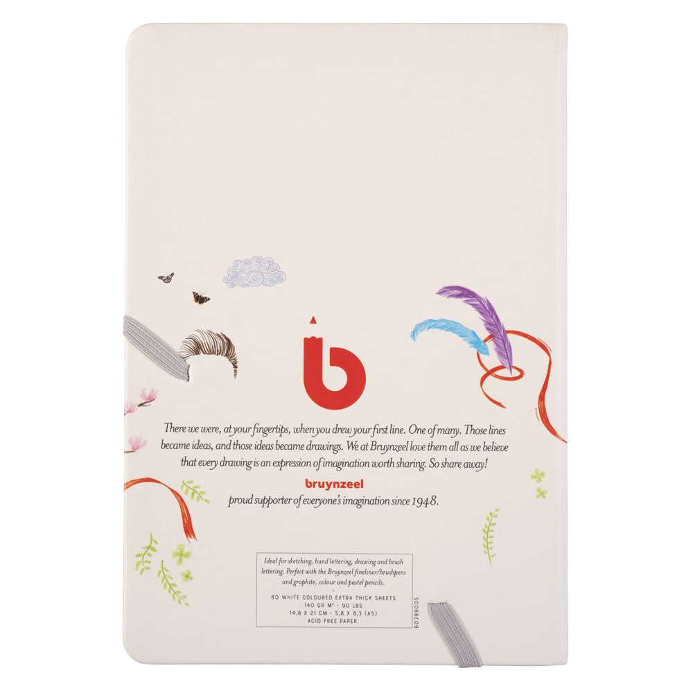 Скетчбук "Sketch&Note Book", 14.8x21 см, 140 г/м2, 80 листов - 3