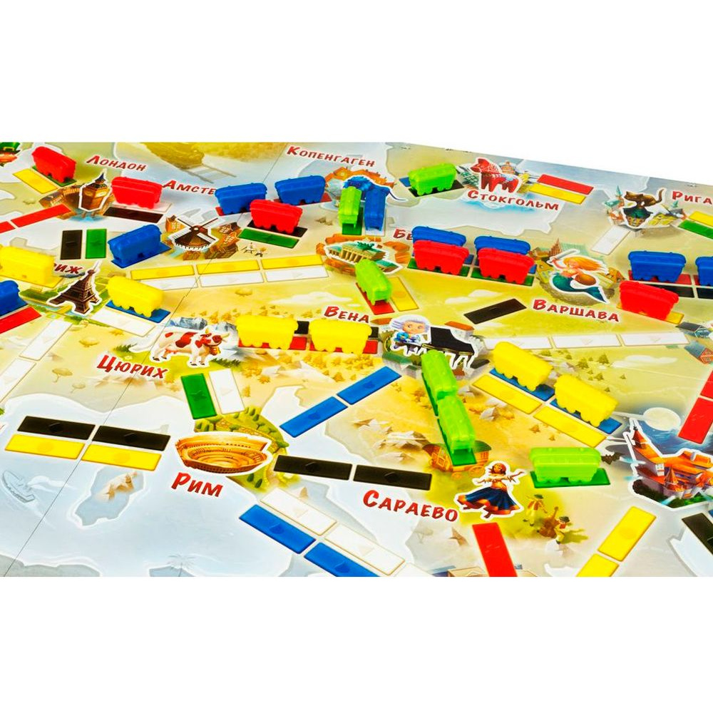 Игра настольная "Ticket to Ride Junior: Европа" - 6