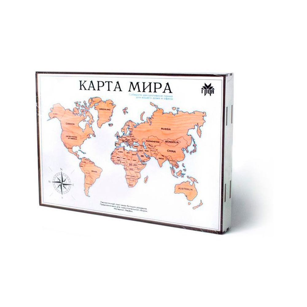 Пазл "Карта мира"